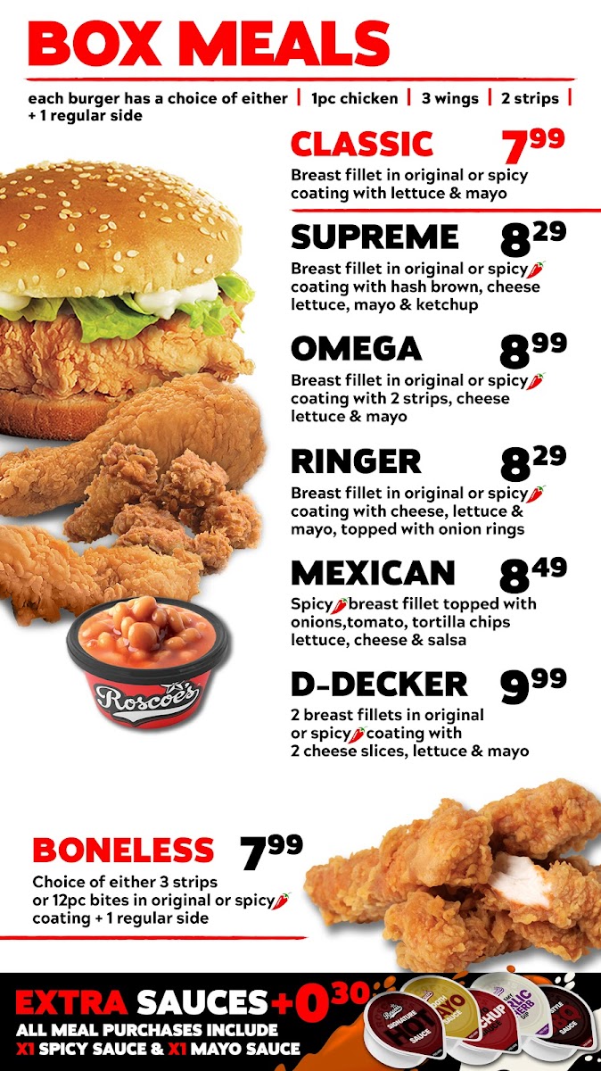 ROSCOE'S ® (SPARKBROOK) Menu - Image 2